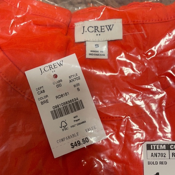 J. Crew eyelet hem tank - Picture 2 of 6